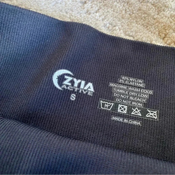 Zyia Active Ombre Performance Leggings Tights Yoga Pants Gym Workout: Small - Picture 13 of 13